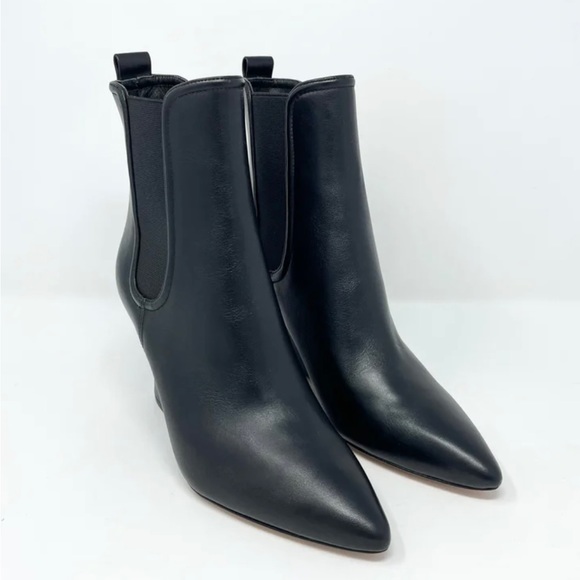 NWT Veronica beard Marla tumbled calf black boots - Picture 3 of 14